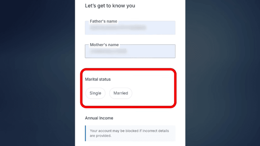 Step 3: Personal Details, Bank Account & Photo Verification