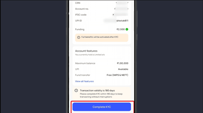 Step 5: Complete Full KYC (Video KYC)