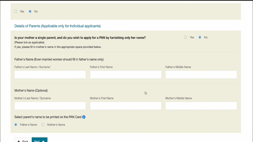 Step 6: Contact Details