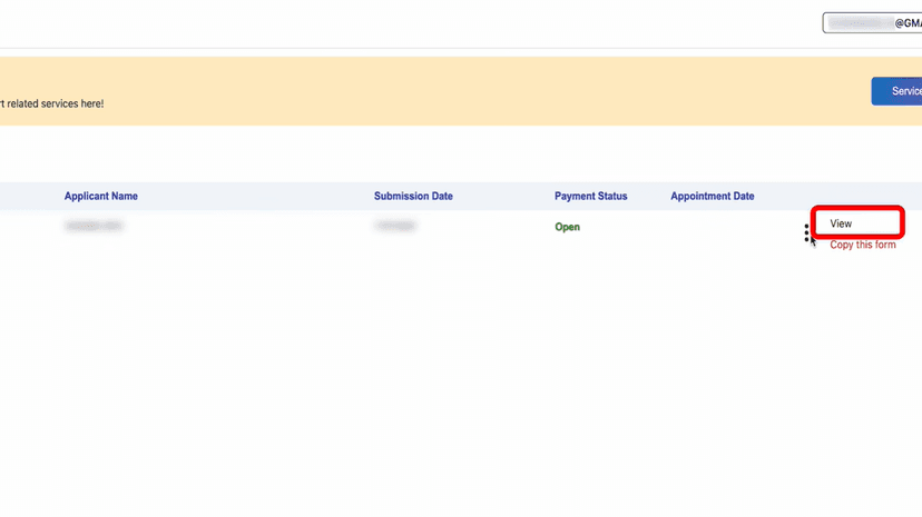 Step 8: Fee Payment & Appointment
