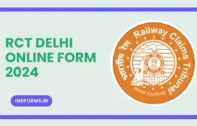 RCT Delhi Online Form 2024