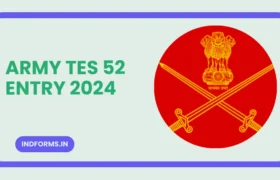 Army TES 52 Entry 2024