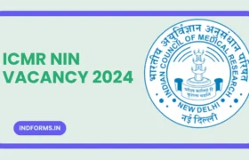 ICMR NIN Vacancy 2024