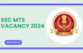 SSC MTS Vacancy 2024