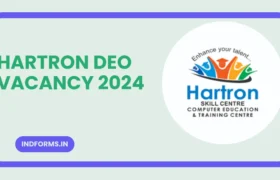 Hartron DEO Vacancy 2024