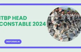 ITBP Head Constable 2024